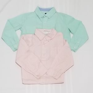 Janie and Jack boys button up shirts